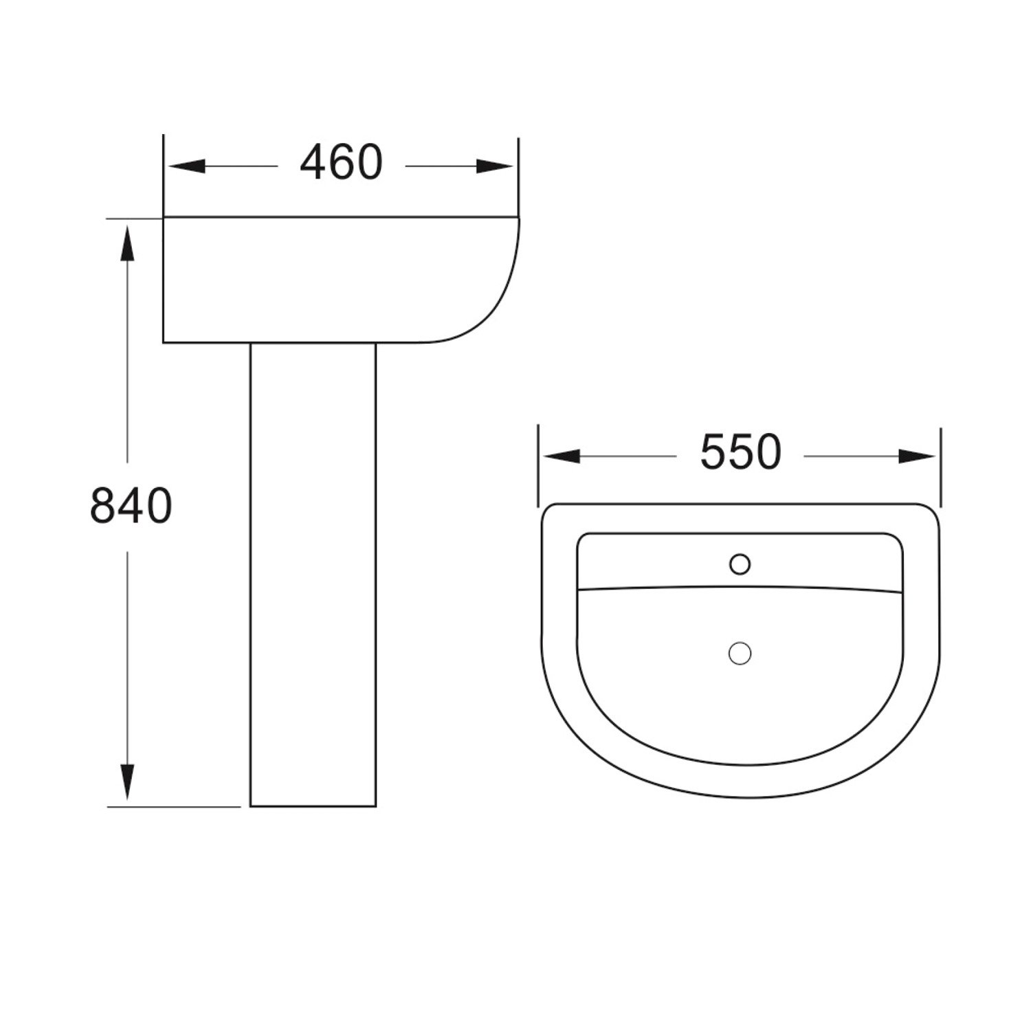 Deia / Belini Full Pedestal