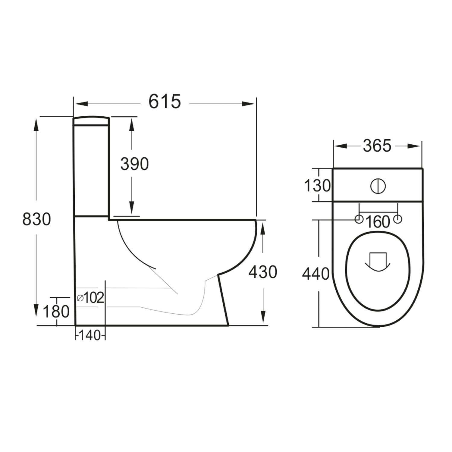 Belini Cistern & Fittings