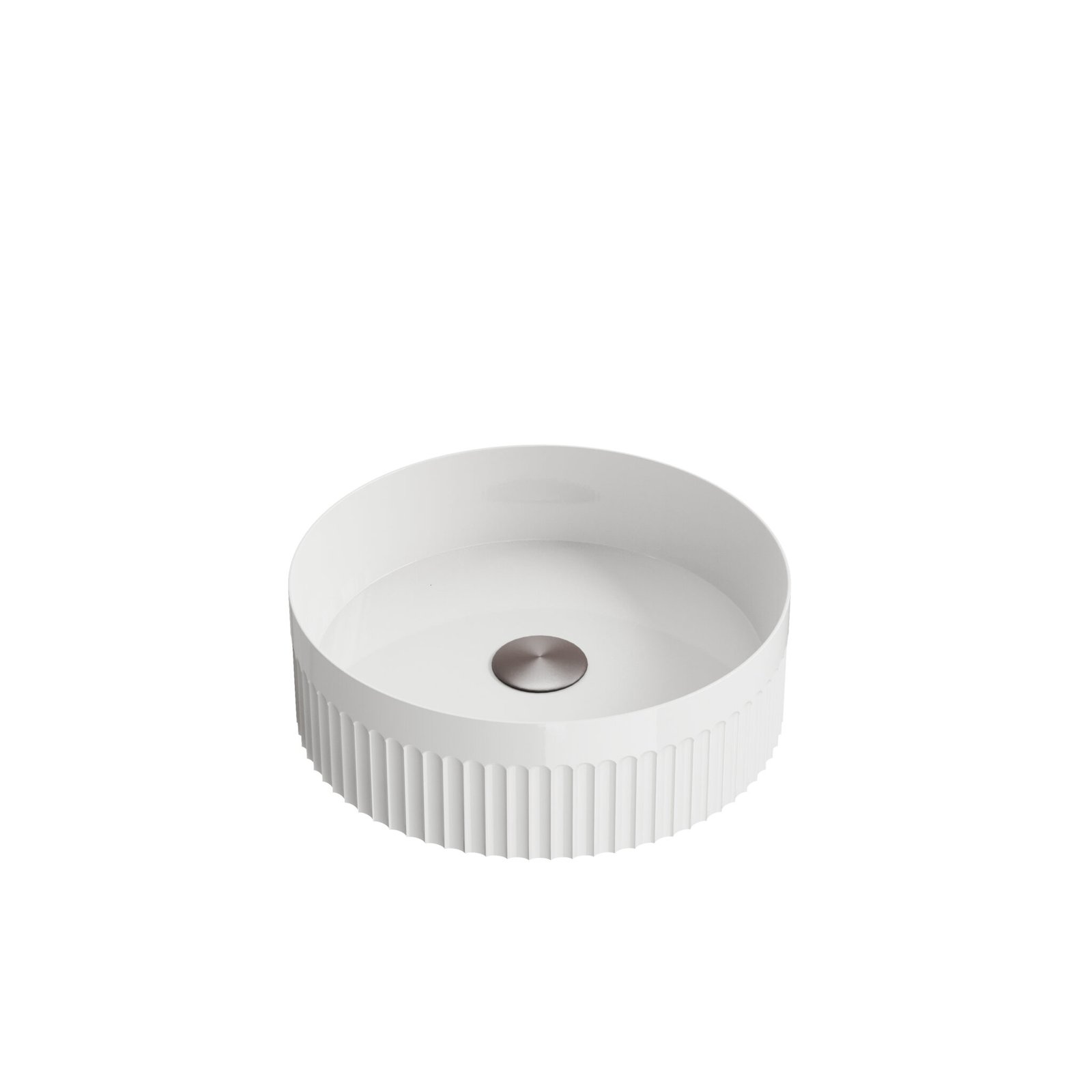 Fluted Round Basin