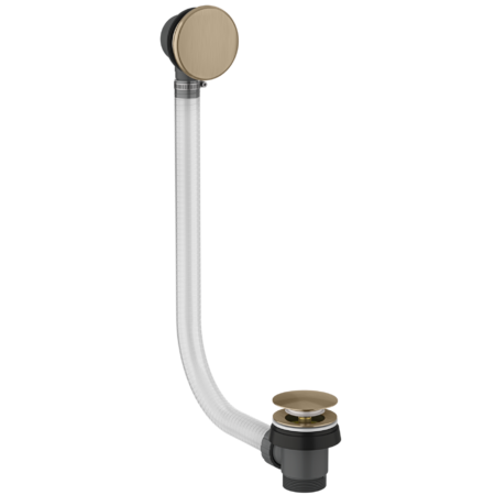 Brushed Brass Bath Waste