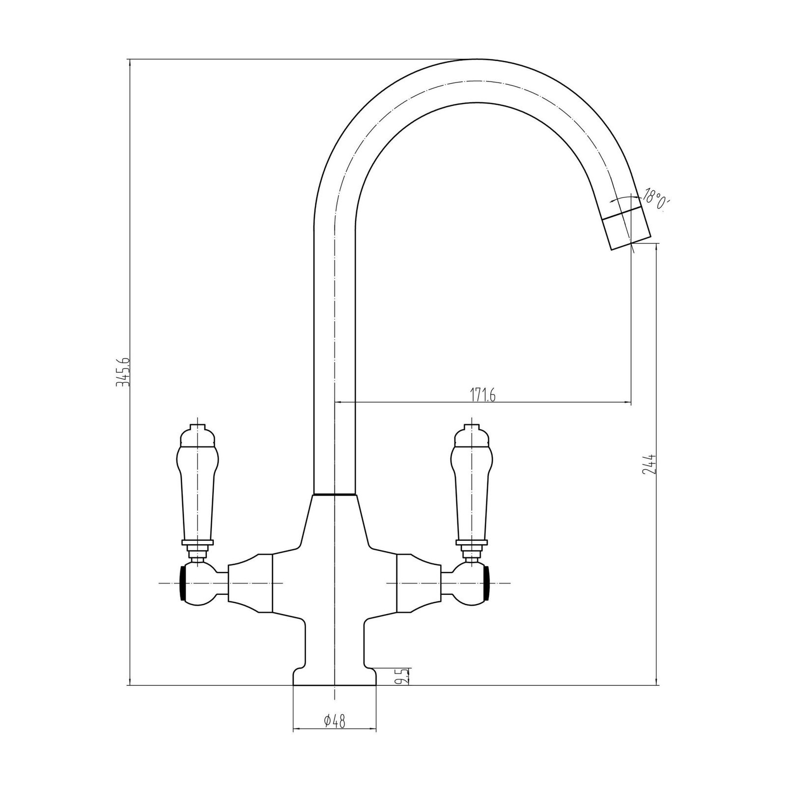 Harrogate Kitchen Tap