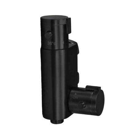 Thermostatic Vertical Valve for Douche Black