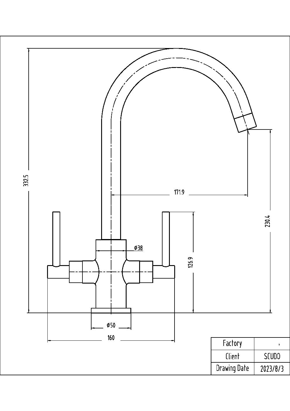 Kingston Kitchen Tap