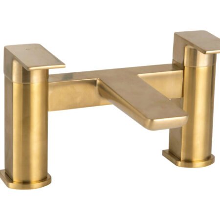Muro Brushed Brass Bath Filler