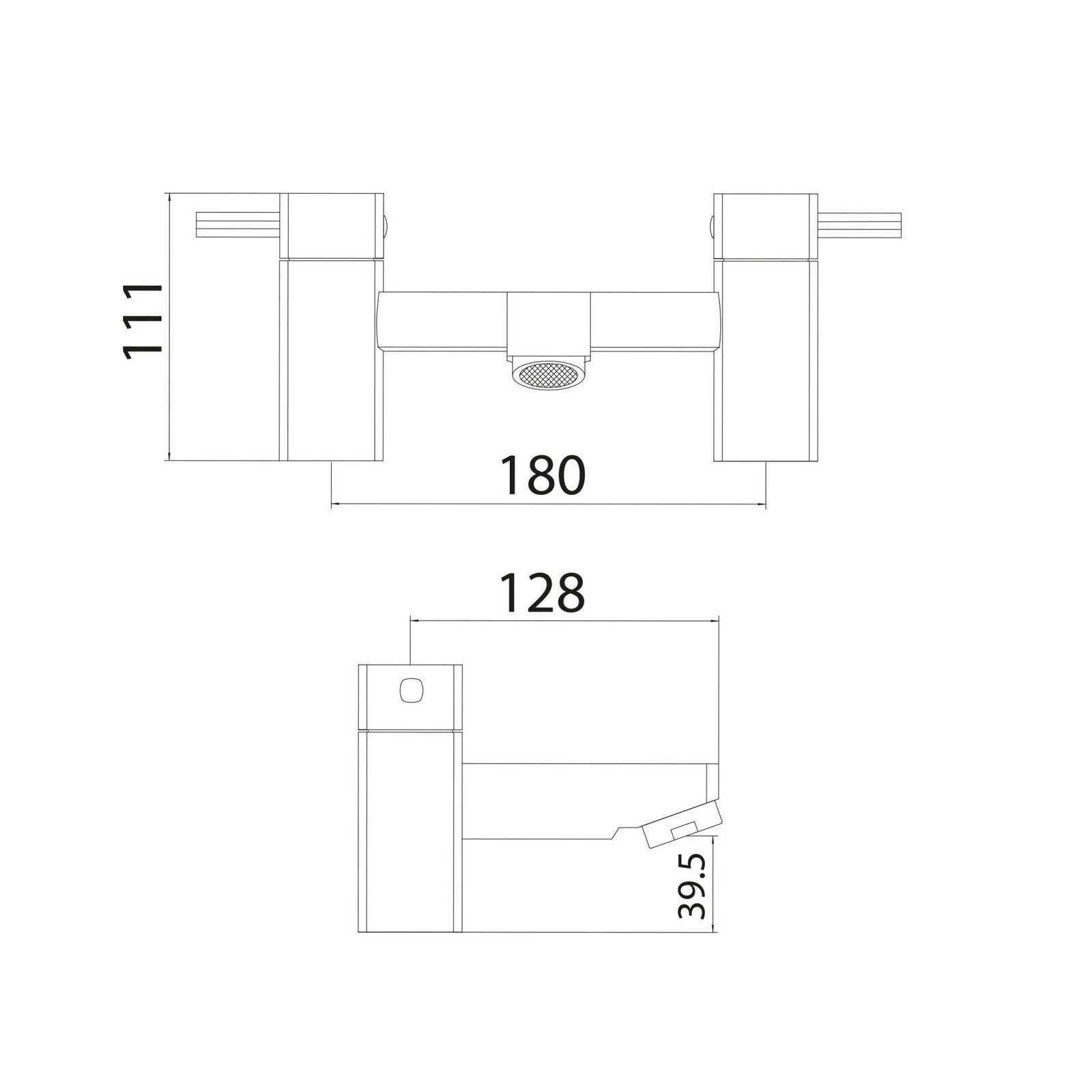 Forme Bath Filler