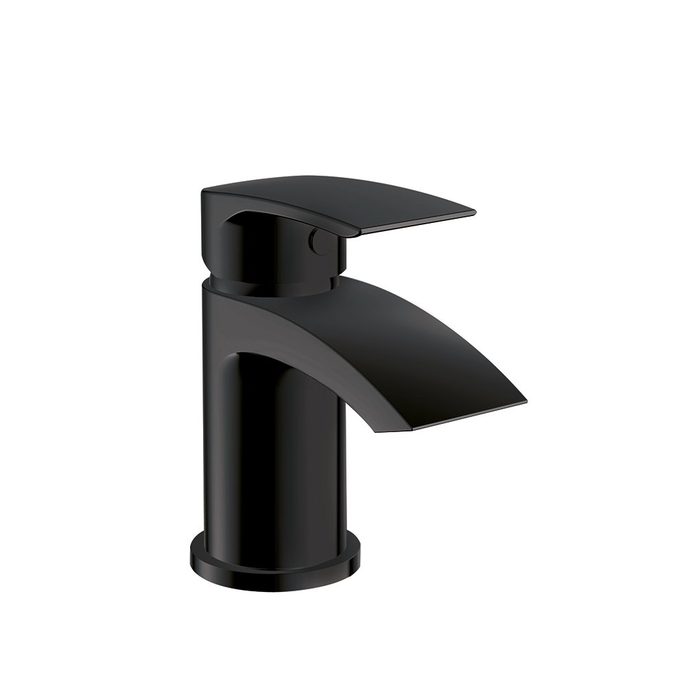 Belini Black Mono Basin Mixer
